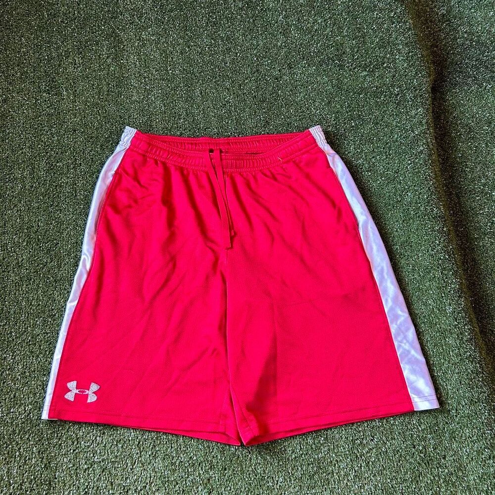 Under-armour Red and Pink Shorts